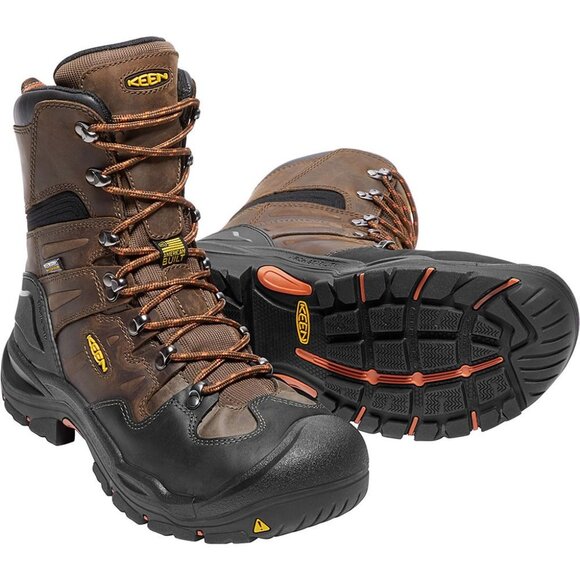 Keen Men's  Work boot Coburg 8 Inch Waterproof Boot with Steel Toe - Picture 6 of 7